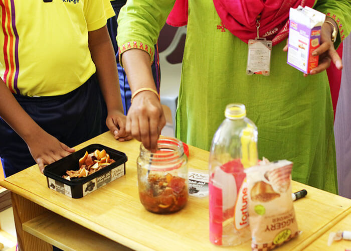 Bioenzymes program at NewAge World School - International Schools in North Bangalore