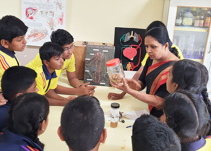 Creative learning through Bioenzymes at NewAge World School - International Schools in North Bangalore
