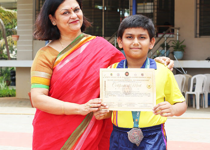 Recognizing student excellence at NewAge World School - International Schools in North Bangalore