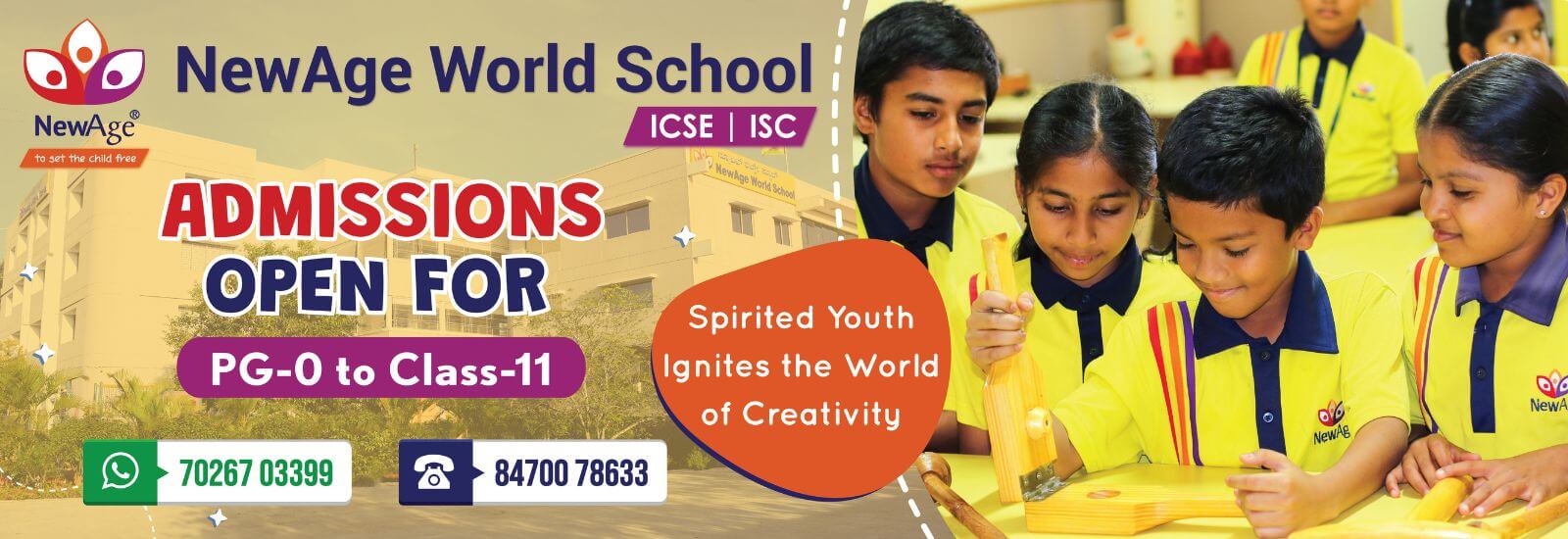 NewAge World School Admission Open 2025-26 – Enroll Now
